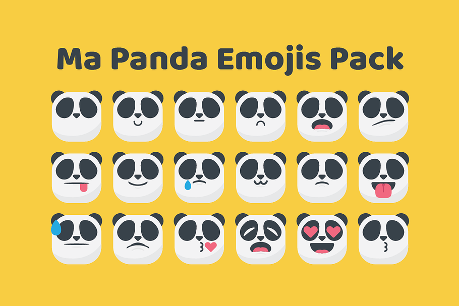 Ma Panda Emojis Pack in Animal Emoticons - product preview 8