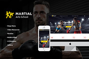 Martial Arts School Website Template