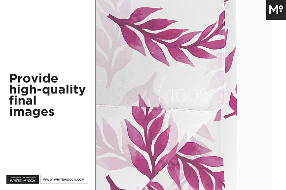 2 Types Oblong Scarfs Mock-ups in Product Mockups - product preview 12