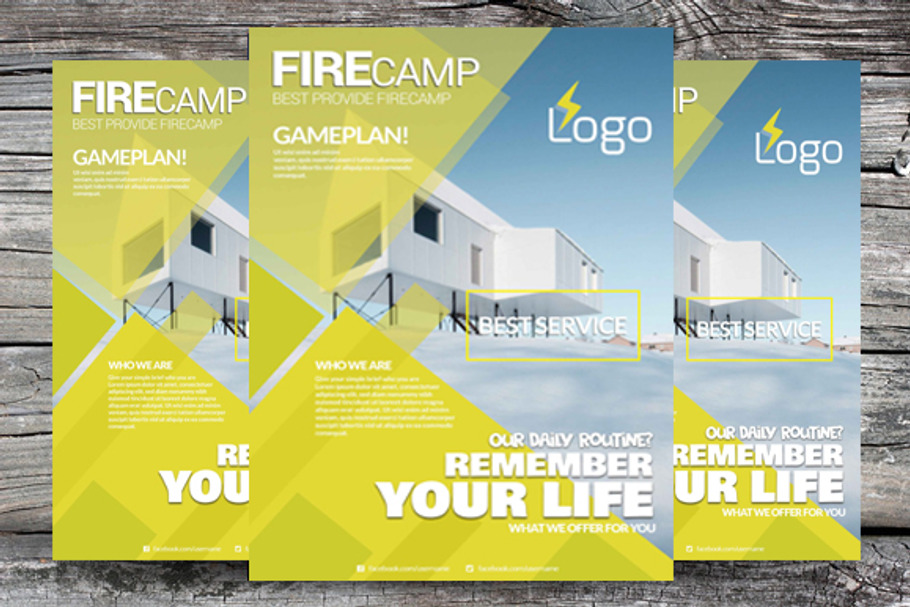 Game Plan Business Flyer
