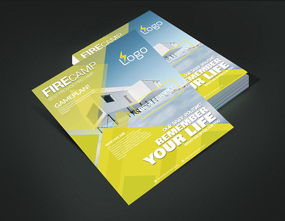 Game Plan Business Flyer in Flyer Templates - product preview 1