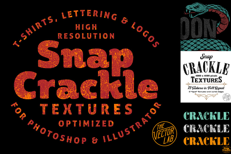 Snap Crackle Textures in Textures - product preview 8