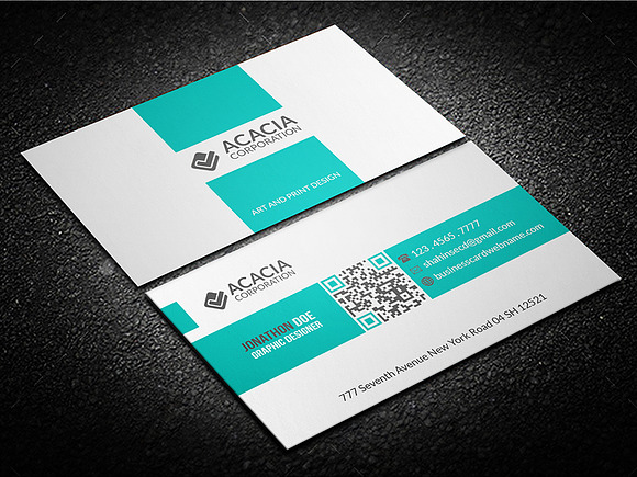 Multitype Business Card in Business Card Templates - product preview 1