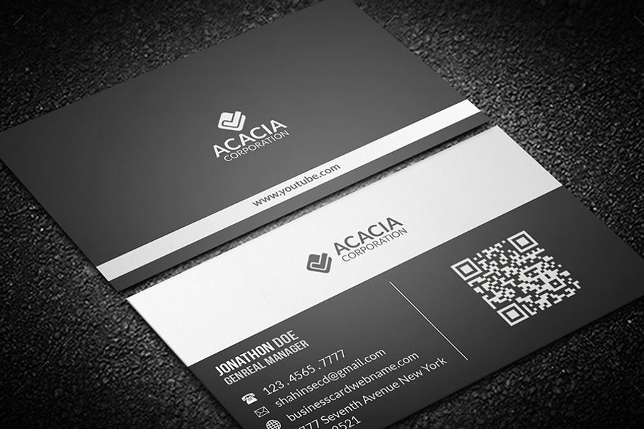 Verhor Business Card in Business Card Templates - product preview 8
