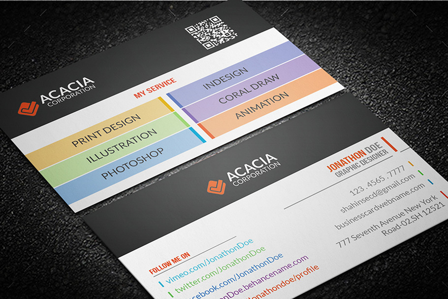 All Business Card in Business Card Templates - product preview 8