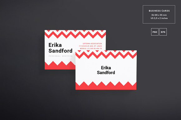 Business Cards | Fashion & Style in Business Card Templates - product preview 2