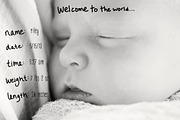 Baby Themed Photo Overlays