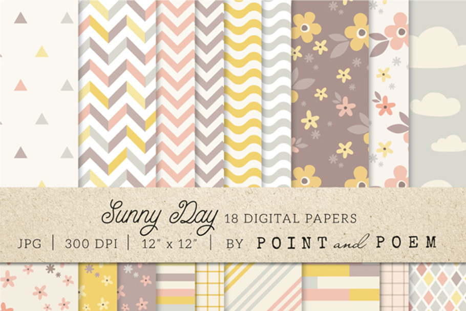 Patterns Digital Paper Pack