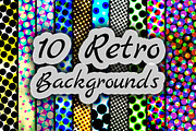 10 Retro Backgrounds
