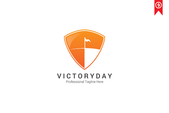 Victory Shield Logo Template  in Logo Templates - product preview 2