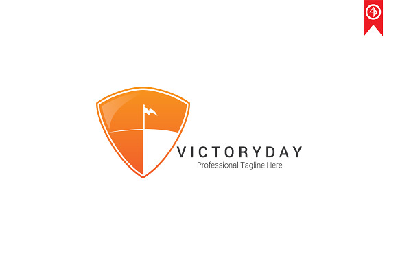 Victory Shield Logo Template  in Logo Templates - product preview 3