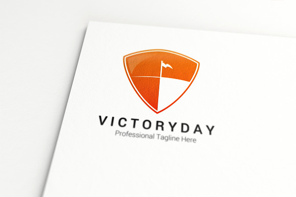 Victory Shield Logo Template  in Logo Templates - product preview 4