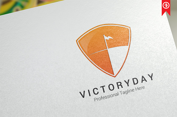 Victory Shield Logo Template  in Logo Templates - product preview 6