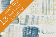 13 Inky Dry-texture brushes