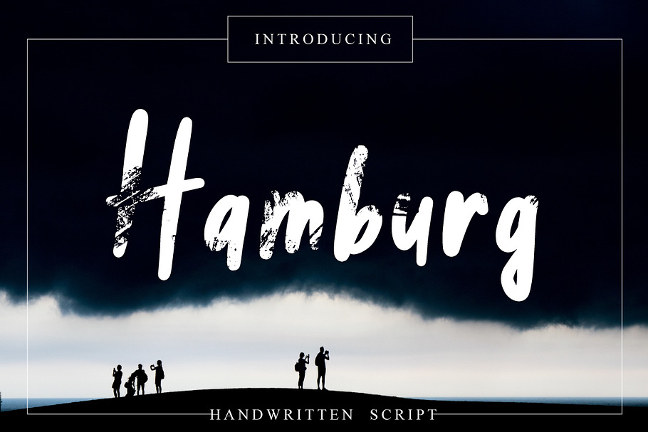 Hamburg in Script Fonts - product preview 8