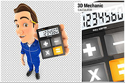3D Mechanic Holding Calculator