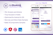 Ionic 3 Hotel Booking Theme Lite
