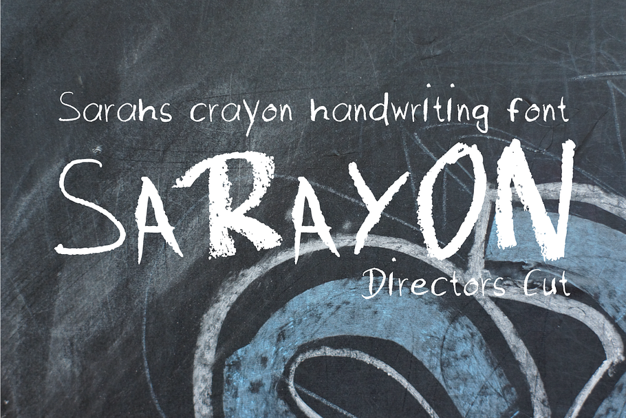 Sarayon in Chalkboard Fonts - product preview 8