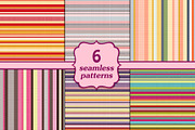 Set of 6 knitted backgrounds