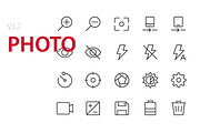 40 Photo UI icons