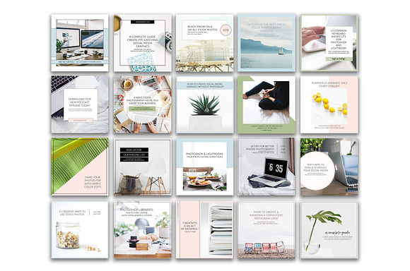 Volume 1 Bundle for Social Media in Facebook Templates - product preview 1