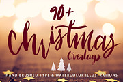 Hand Lettered Christmas Overlays 2