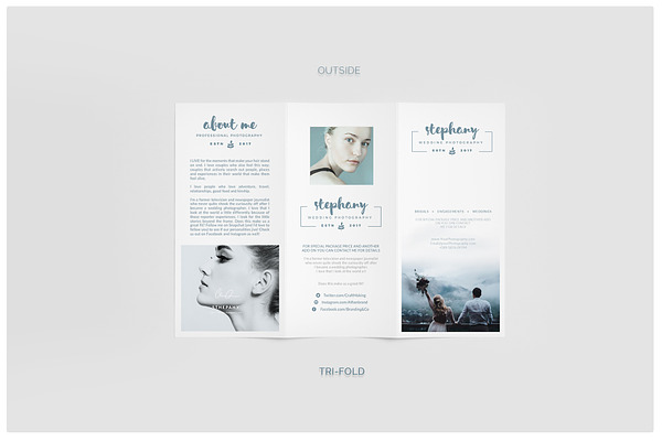 Photography Trifold Brochure