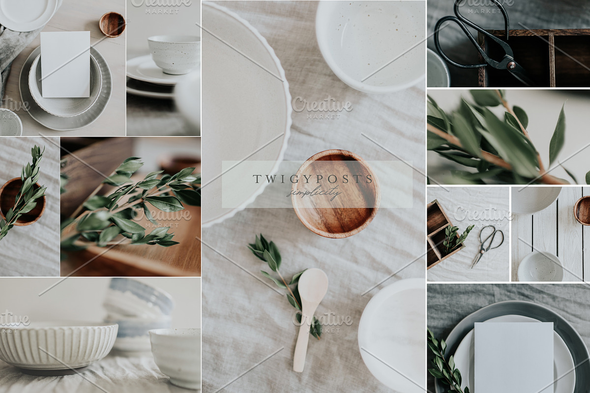 Simplicity | Holiday Photo Bundle in Product Mockups - product preview 8