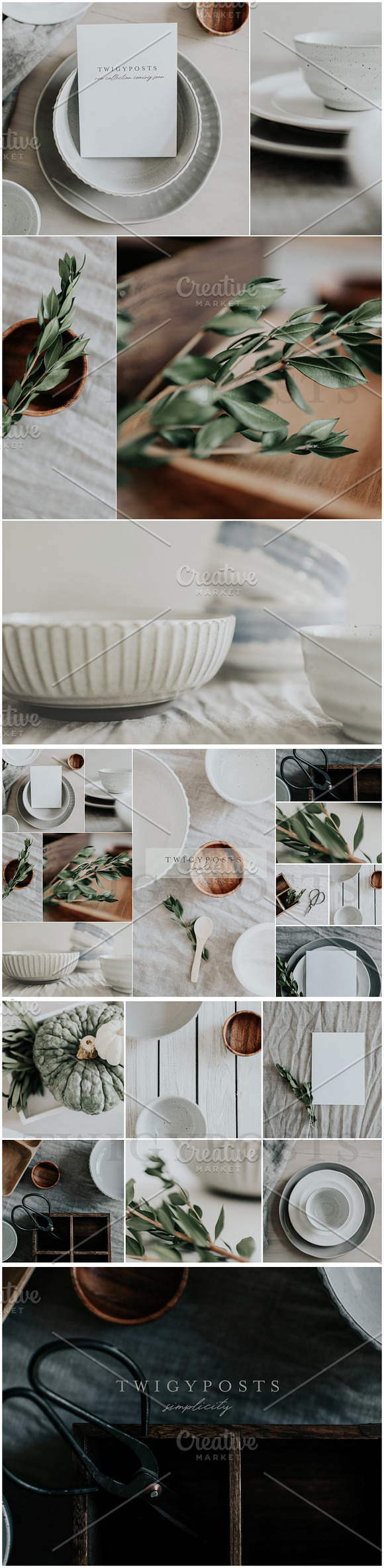 Simplicity | Holiday Photo Bundle in Product Mockups - product preview 3