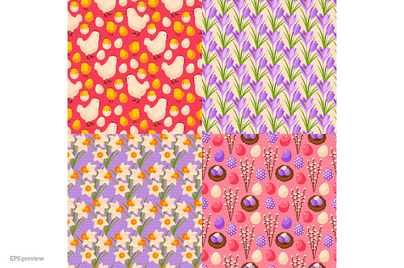 5 Easter Patterns in Patterns - product preview 1