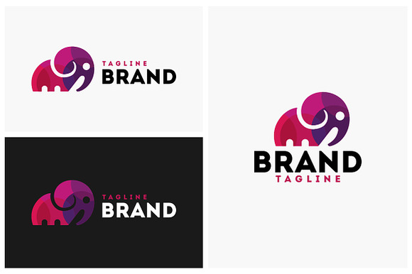 Elephant Logo Template  in Logo Templates - product preview 1