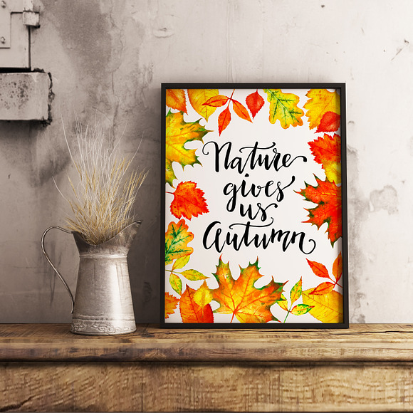 Autumn leaves in Illustrations - product preview 4