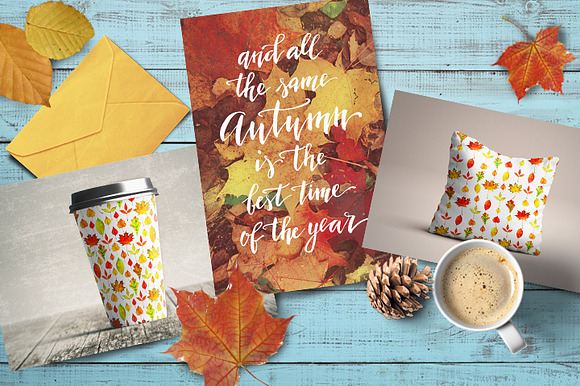 Autumn leaves in Illustrations - product preview 5