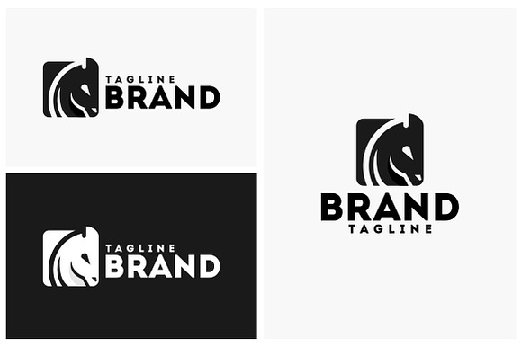 Horse Logo Template in Logo Templates - product preview 1