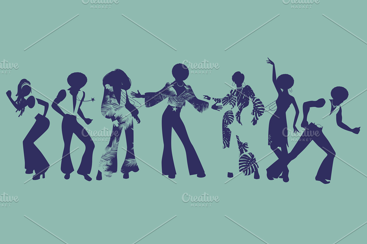 Soul Party Time Silhouettes in Illustrations - product preview 8