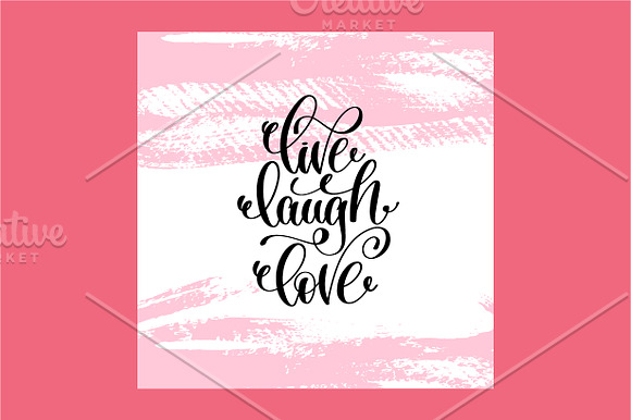 25 LOVE LIFE QUOTES in Postcard Templates - product preview 1
