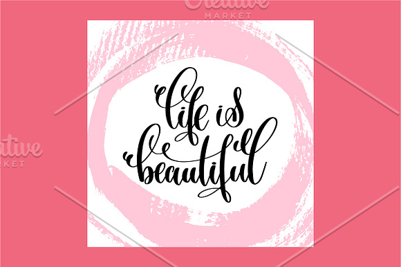 25 LOVE LIFE QUOTES in Postcard Templates - product preview 6