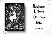 Handdrawn Christmas Poster