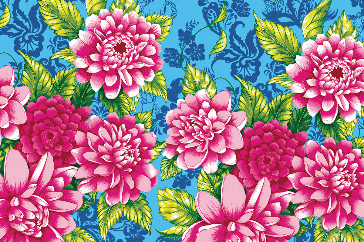Peony flower designs. in Illustrations - product preview 8