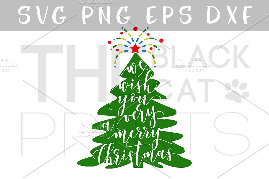 Very merry Christmas SVG DXF PNG EPS