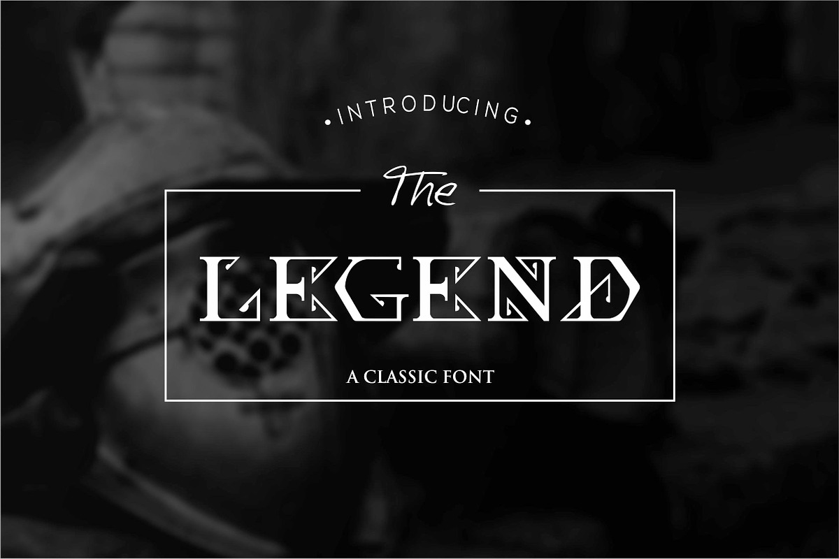 The Legend Font in Display Fonts - product preview 8
