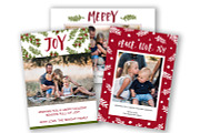 Christmas Card Template Bundle
