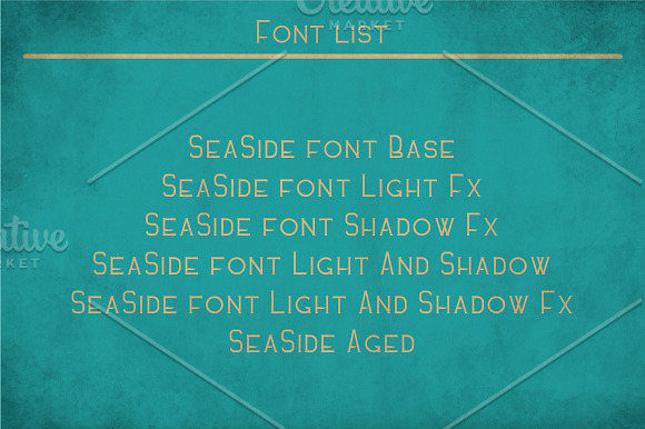 Sea Side Vintage Label Typeface in Display Fonts - product preview 5