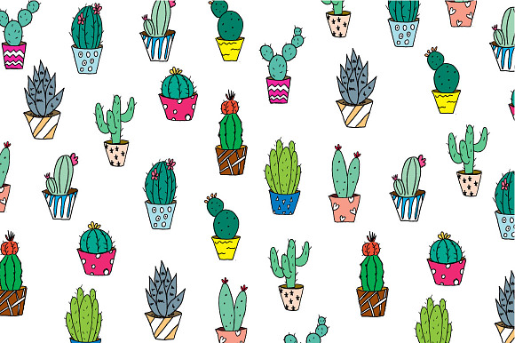 Cacti - Hi Res Vector Clip art in Illustrations - product preview 1
