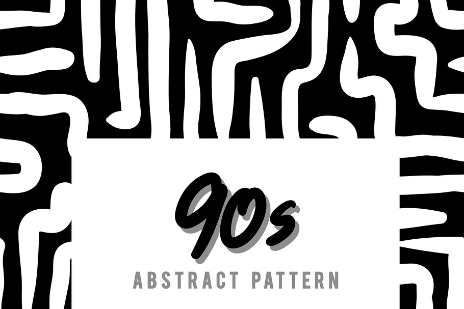 Retro abstract pattern vector