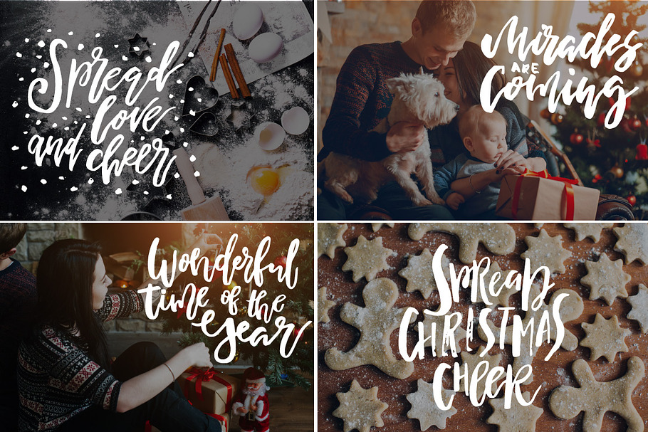 40 Christmas Photo Overlays in Illustrations - product preview 8
