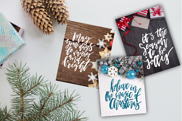 40 Christmas Photo Overlays in Illustrations - product preview 6