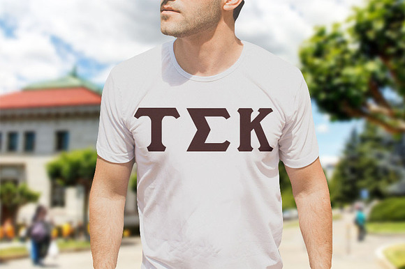 Varsity Greek Lettering in Greek Fonts - product preview 2