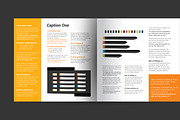 Layout template, brochure