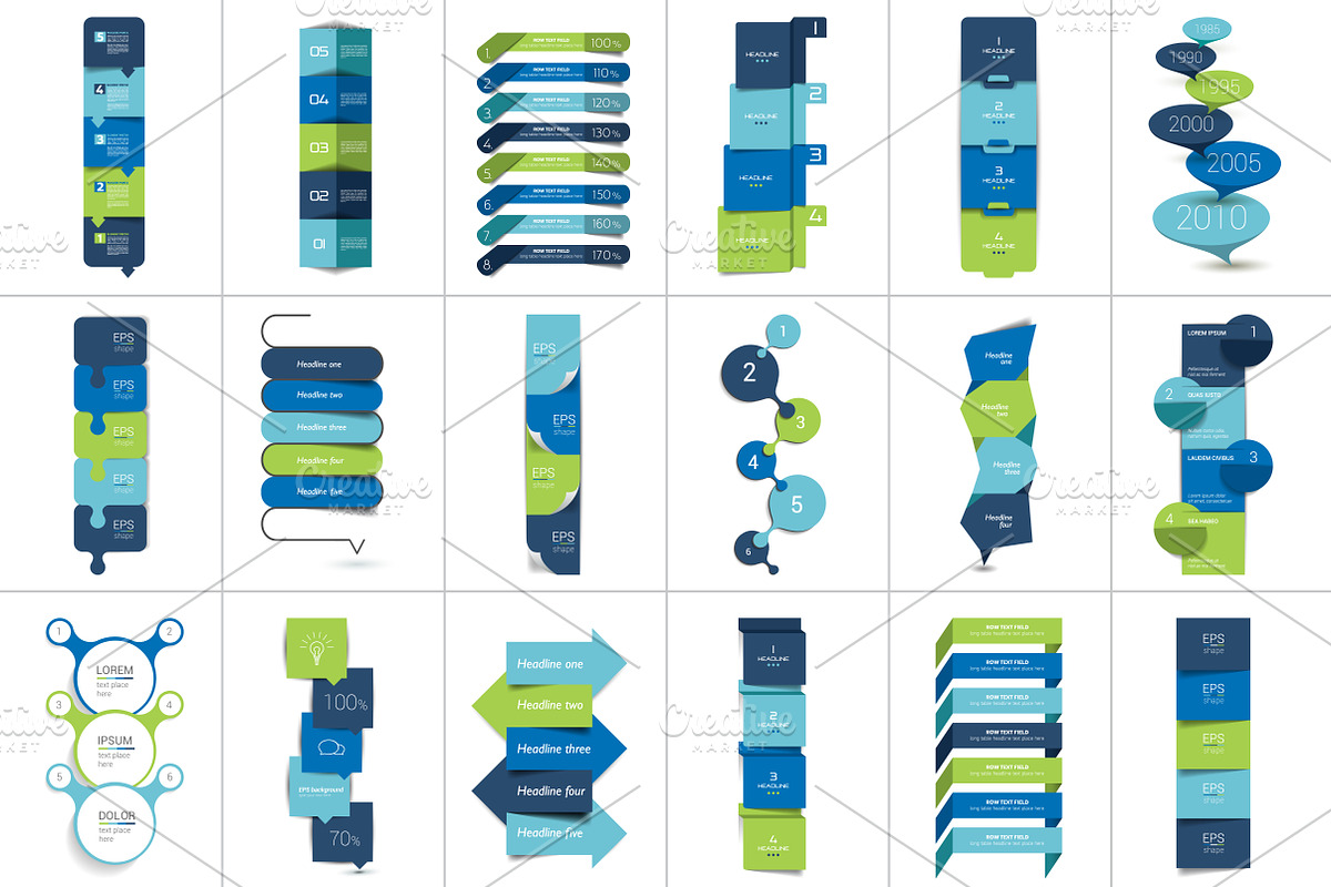 Mega set of Option step by step in Illustrations - product preview 8